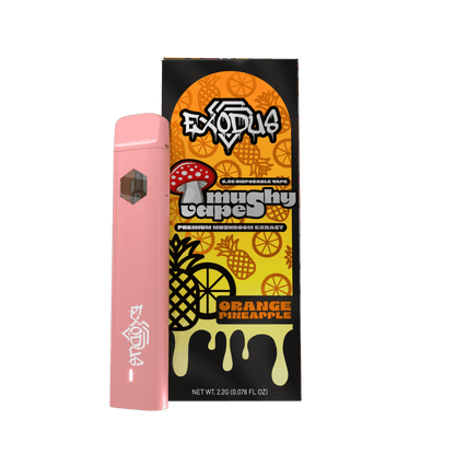 Exodus Mushy Vapes Amanita 2.2g Disposable Orange Pineapple