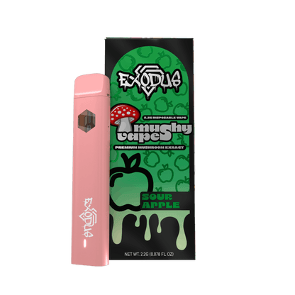 Exodus Mushy Vapes Amanita 2.2g Disposable Sour Apple