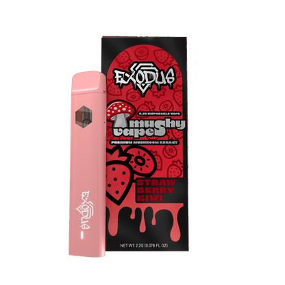 Exodus Mushy Vapes Amanita 2.2g Disposable Strawberry Kiwi