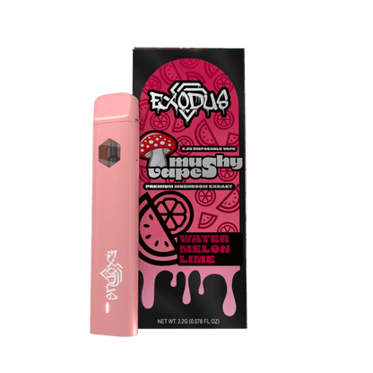 Exodus Mushy Vapes Amanita 2.2g Disposable Watermelon Lime