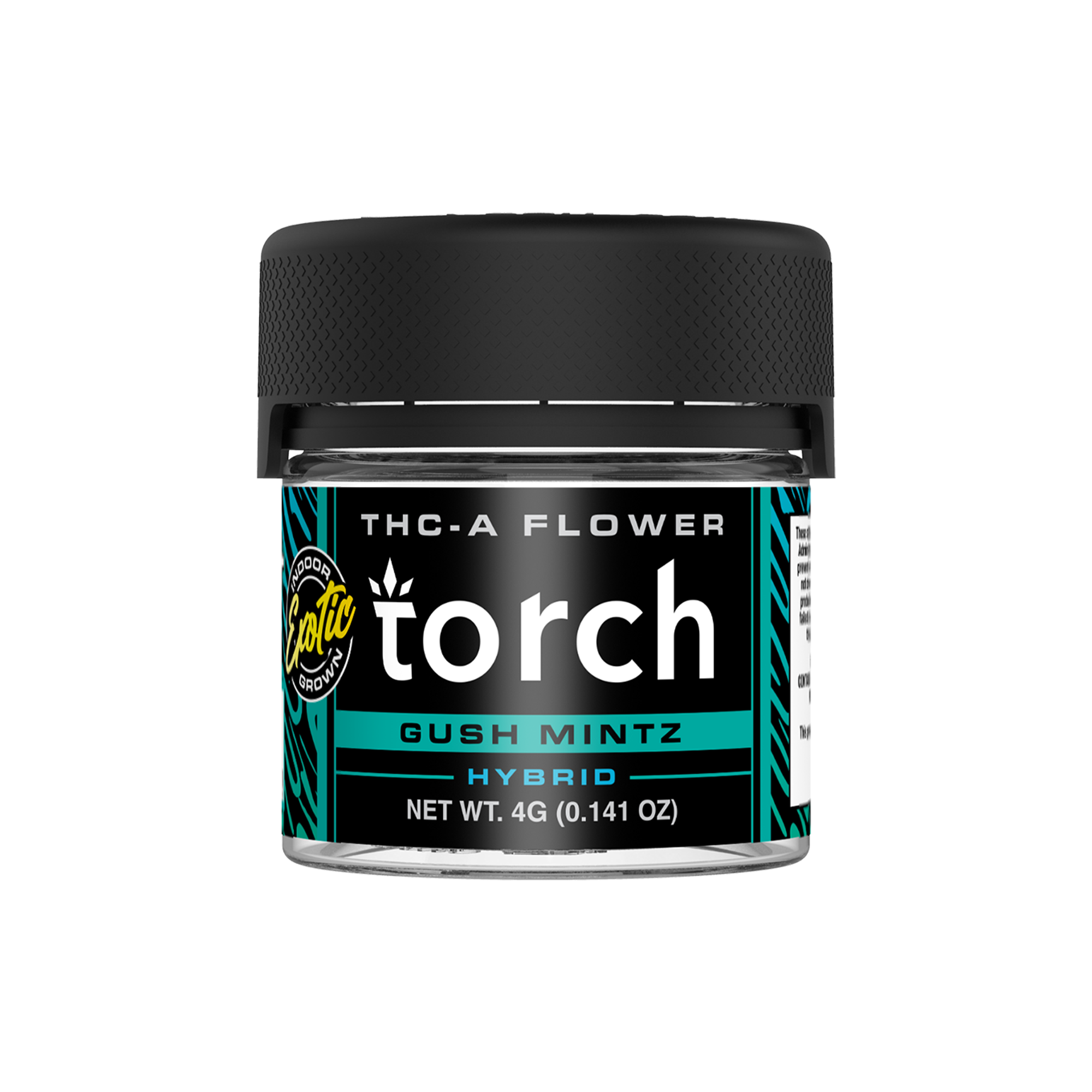 Torch 4g THCA Exotic Hemp Flower Gush Mintz