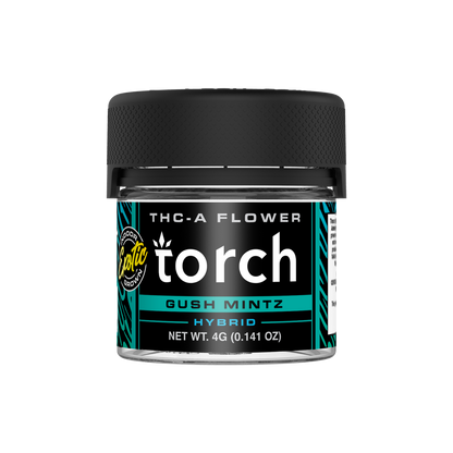 Torch 4g THCA Exotic Hemp Flower Gush Mintz