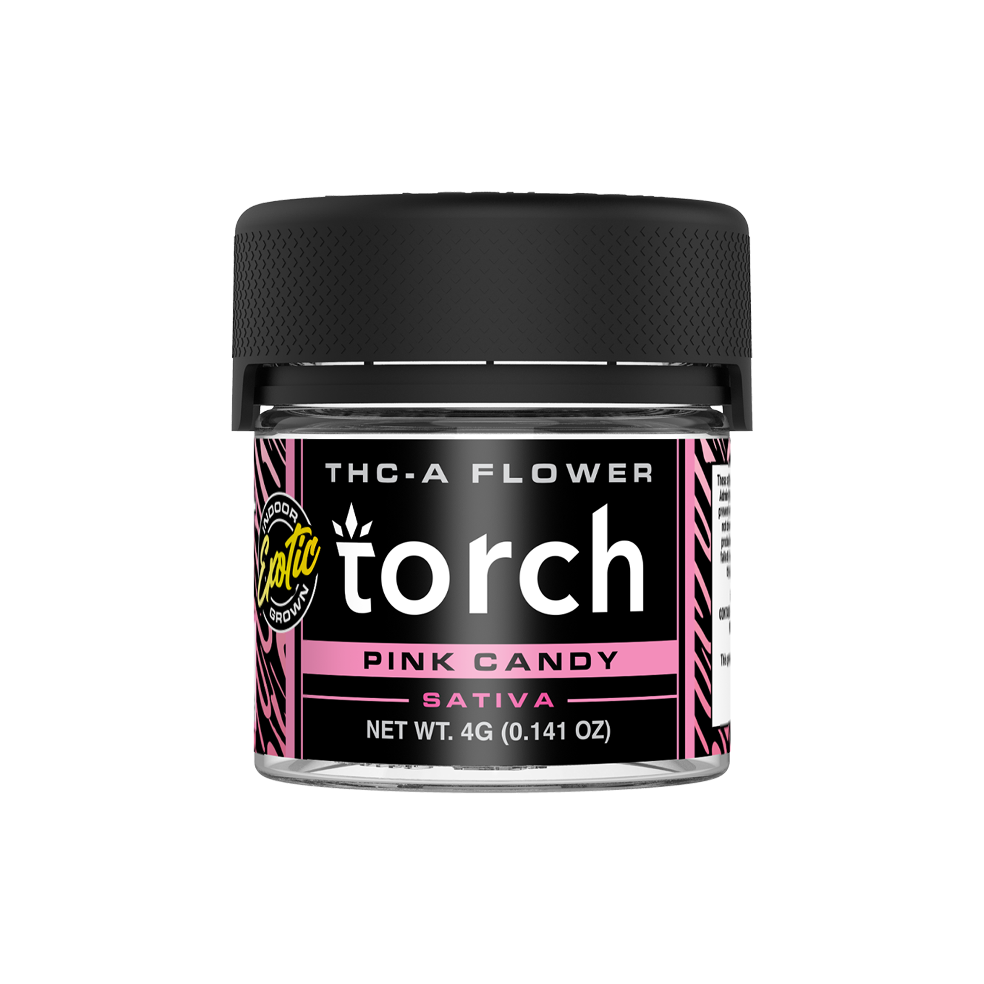 Torch 4g THCA Exotic Hemp Flower Pink Candy