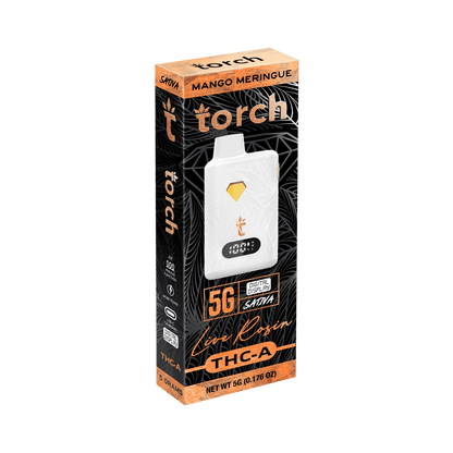 Torch 5g Live Rosin THCA Disposable Mango Meringue