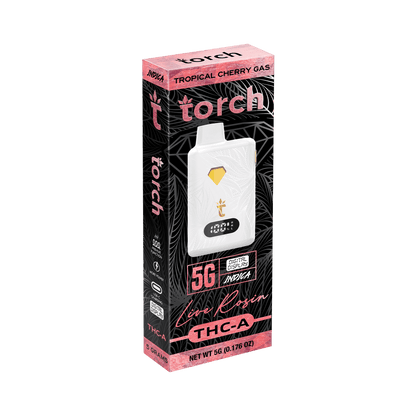 Torch 5g Live Rosin THCA Disposable Tropical Cherry Gas