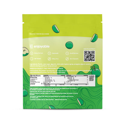 enjoyable green apple delta-9 sour rope edibles nutrition facts