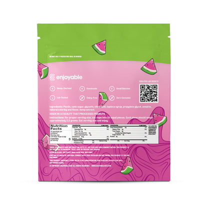 enjoyable watermelon delta-9 sour rope edibles nutrition facts